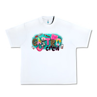 White gastro crew Urban Heavy Tee - AdoDesignShop