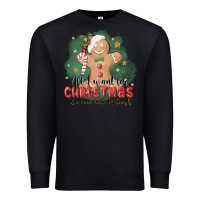 Black Christmas dough Premium Sweatshirt - MaliasSmallBusiness