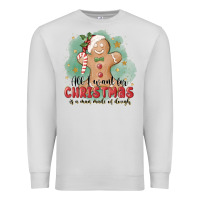 Dove Grey Christmas dough Premium Sweatshirt - MaliasSmallBusiness