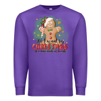 Purple Christmas dough Premium Sweatshirt - MaliasSmallBusiness