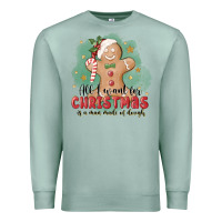 Seafoam Christmas dough Premium Sweatshirt - MaliasSmallBusiness