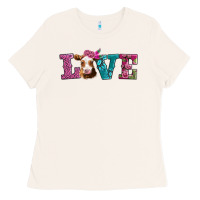 Bone love with guernsey cow Ladies Tee - AdoDesignShop