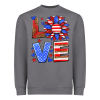 Storm love america sunflower Heavyweight Sweatshirt - HRA Design Shop