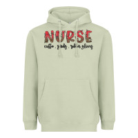 Matcha christmas nurse Heavyweight Hoodie - MaliasSmallBusiness