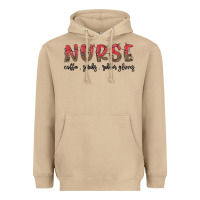 Mushroom christmas nurse Heavyweight Hoodie - MaliasSmallBusiness