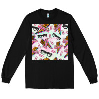 Black teacher thunderbolt and glasses Long Sleeve Tee - BundleAndBundleShop