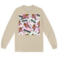 Mushroom teacher thunderbolt and glasses Long Sleeve Tee - BundleAndBundleShop