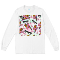 White teacher thunderbolt and glasses Long Sleeve Tee - BundleAndBundleShop
