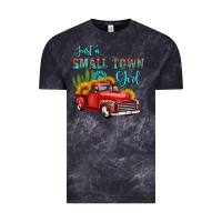Cloud Black just a small town girl with car Vintage Tee - HRA Design Shop