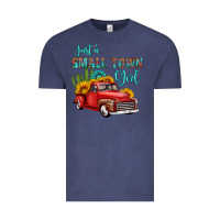 Vintage Denim just a small town girl with car Vintage Tee - HRA Design Shop