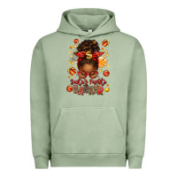 Pigment Oil Green santa favorite banker afro messy bun Urban Hoodie - texasbilliewilder