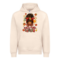 Sandshell santa favorite banker afro messy bun Urban Hoodie - texasbilliewilder