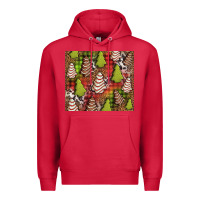 Cardinal Christmas cakes western Premium Hoodie - Jasminsmagicworld