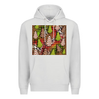 Dove Grey Christmas cakes western Premium Hoodie - Jasminsmagicworld