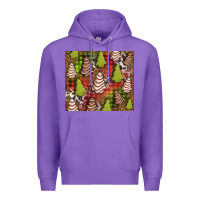 Purple Christmas cakes western Premium Hoodie - Jasminsmagicworld