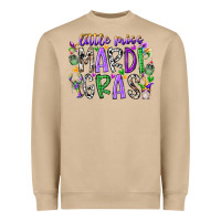 Mushroom little miss mardi gras Heavyweight Sweatshirt - RacoonDesign