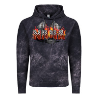 Cloud Black race nana Vintage Hoodie - Zillion Design Studio