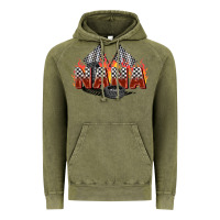 Vintage Olive race nana Vintage Hoodie - Zillion Design Studio