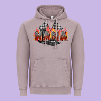 Race Nana Vintage Hoodie Designed By Zillion Design Studio