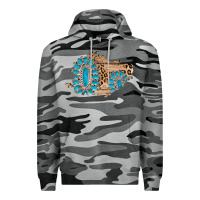 Slate Camo gemstone wood leopard patch Premium Hoodie - AdoDesignShop