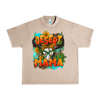 French Oak desert mama   leopard Urban Heavy Tee - AdoDesignShop