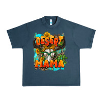 Midnight Navy desert mama   leopard Urban Heavy Tee - AdoDesignShop