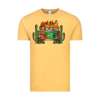 Vintage Mustard cinco de mayo truck Vintage Tee - RacoonDesign