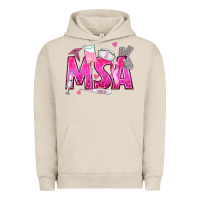 Pigment French Oak breast cancer msa medical support assistant Urban Hoodie - texasbilliewilder