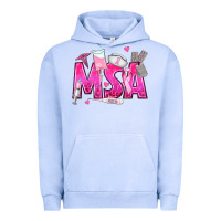 Pigment Grape Ice breast cancer msa medical support assistant Urban Hoodie - texasbilliewilder