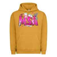 Pigment Peanut Butter breast cancer msa medical support assistant Urban Hoodie - texasbilliewilder