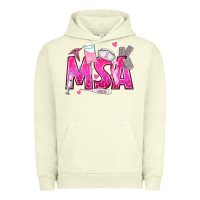 Pigment Pistachio breast cancer msa medical support assistant Urban Hoodie - texasbilliewilder
