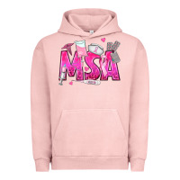 Pigment Salmon breast cancer msa medical support assistant Urban Hoodie - texasbilliewilder