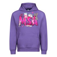Tulip breast cancer msa medical support assistant Urban Hoodie - texasbilliewilder