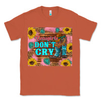 Copper cowgirls don't crty boots hat sunflowers tumbler Classic Tee - Artiststas