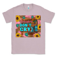Lilac cowgirls don't crty boots hat sunflowers tumbler Classic Tee - Artiststas