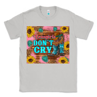 Moon Dust cowgirls don't crty boots hat sunflowers tumbler Classic Tee - Artiststas