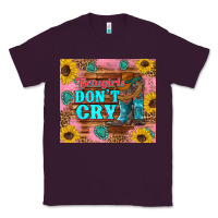 Plum cowgirls don't crty boots hat sunflowers tumbler Classic Tee - Artiststas