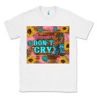 White cowgirls don't crty boots hat sunflowers tumbler Classic Tee - Artiststas