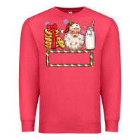 Cardinal christmas santa custom name Premium Sweatshirt - MaliasSmallBusiness