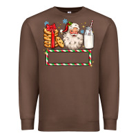 Chestnut christmas santa custom name Premium Sweatshirt - MaliasSmallBusiness