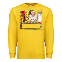 Lemon christmas santa custom name Premium Sweatshirt - MaliasSmallBusiness