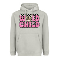 Moon Dust wild child pink skeleton Heavyweight Hoodie - MaliasSmallBusiness