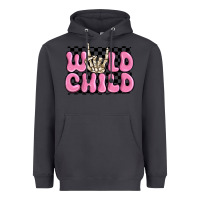 Smoke wild child pink skeleton Heavyweight Hoodie - MaliasSmallBusiness
