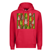Cardinal Christmas cakes leopard Premium Hoodie - Jasminsmagicworld