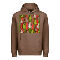 Chestnut Christmas cakes leopard Premium Hoodie - Jasminsmagicworld