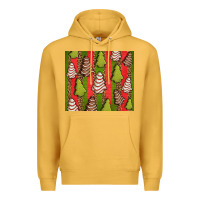 Mustard Christmas cakes leopard Premium Hoodie - Jasminsmagicworld