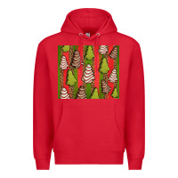 Red Christmas cakes leopard Premium Hoodie - Jasminsmagicworld