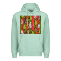 Seafoam Christmas cakes leopard Premium Hoodie - Jasminsmagicworld