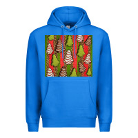 True Royal Christmas cakes leopard Premium Hoodie - Jasminsmagicworld