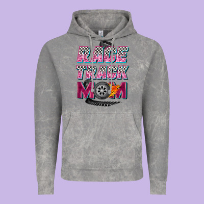 Race Track Mom Vintage Hoodie Designed By Zillion Design Studio